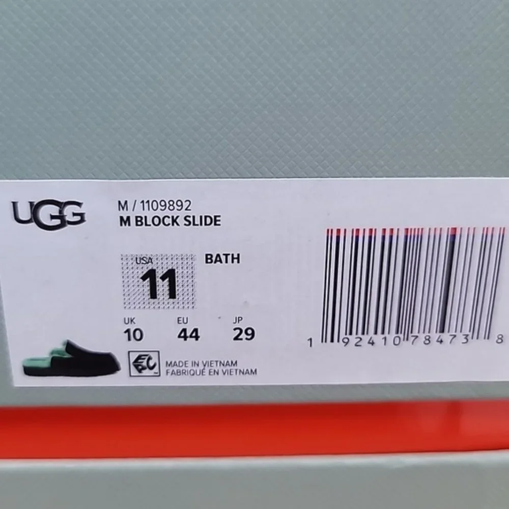 Ugg X Eckhaus Latta Block Slide Men Shoes - Picture 13 of 14